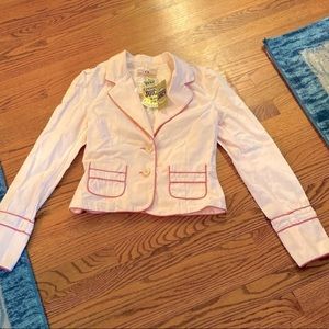 light pink vintage juicy couture blazer